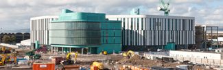 The new labs at South Glasgow Hospital